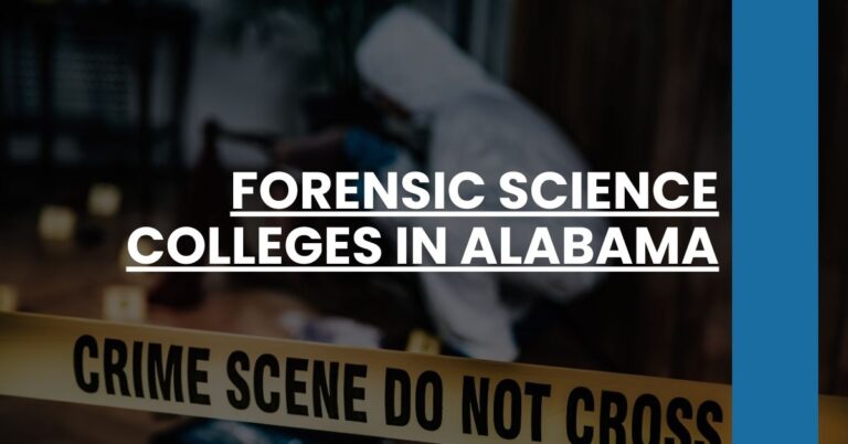 Forensic Science Colleges in Alabama Feature Image