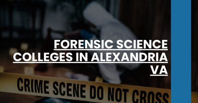 Forensic Science Colleges in Alexandria VA Feature Image