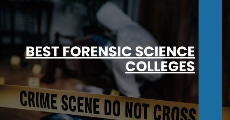 Best Forensic Science Colleges Feature Image