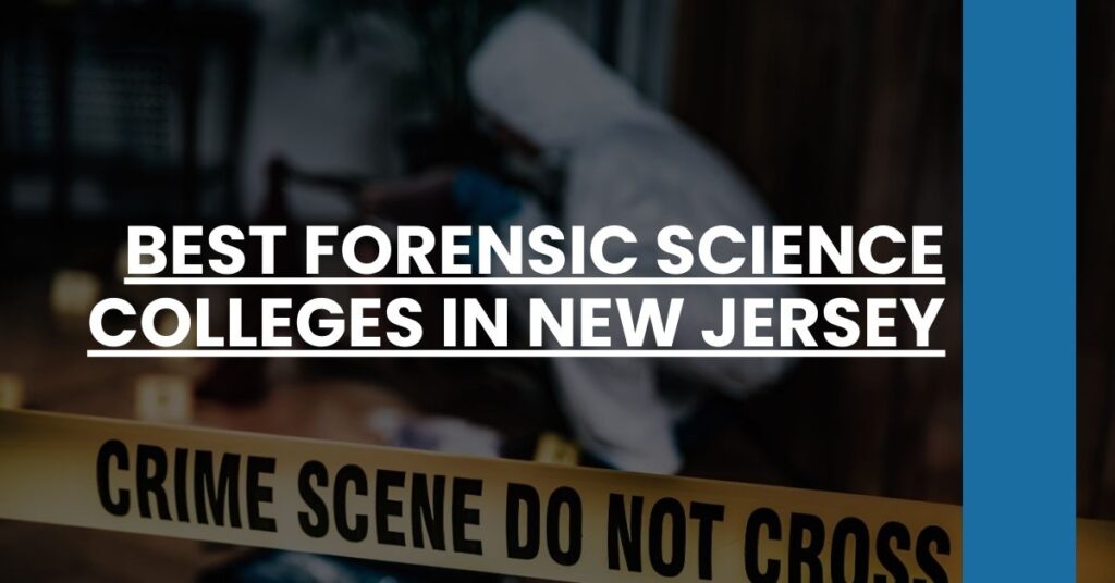 Best Forensic Science Colleges In New Jersey Feature Image