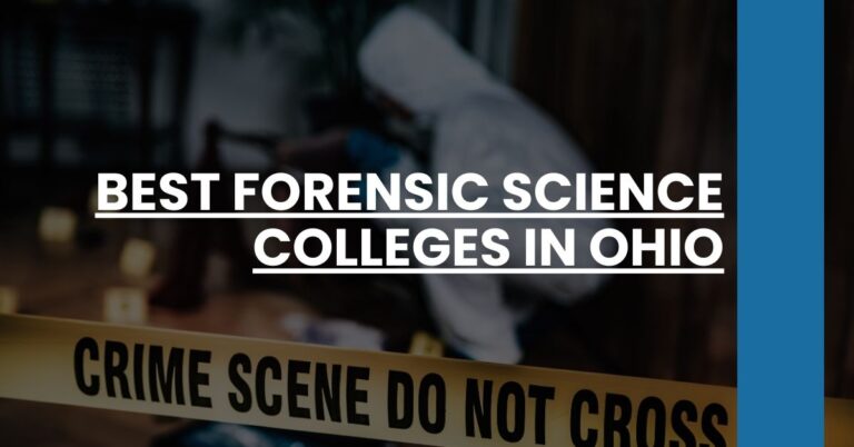 Best Forensic Science Colleges In Ohio Feature Image