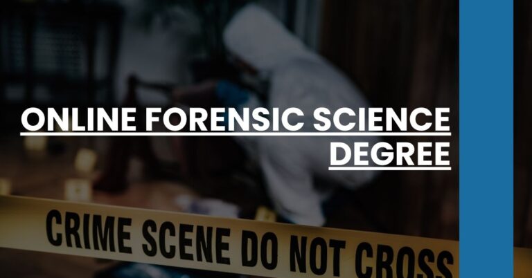 Online Forensic Science Degree Feature Image